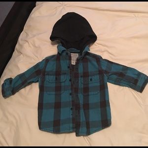 Baby Boy Flannel Shirt/Jacket